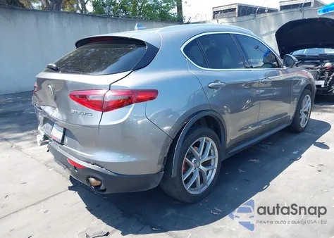 2018 Alfa Romeo Stelvio Awd z USA, uszkodzony, nr VIN ZASFAKAN1J7B91604